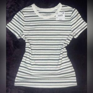 Striped baby tee